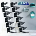 thumbnail image 1 of ZYLER- 12Pcs Baseball Hat Rack Wall Mount Super Strong Hat Rack Display Hooks For Wall, 1 of 6