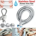 thumbnail image 1 of Zyler - 118" Shower Head Hose Handheld Extra Long Stainless Steel Bathroom Flexible Tube, 1 of 6