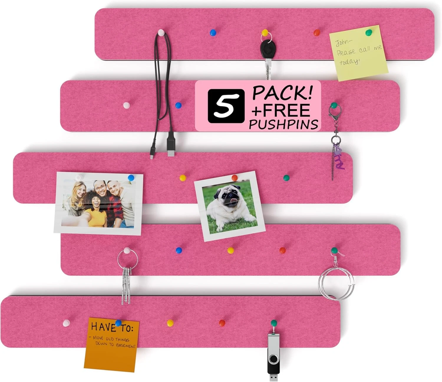 Zyler - Cork Board Strips For Walls A Strong Adhesive Cork Board For Office 5 Cork Strip