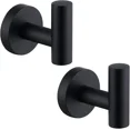 thumbnail image 1 of ZYLER- Ruling Atk-194 Round Bathroom Robe Hook And Towel Hook In Stainless Steel, 1 of 6