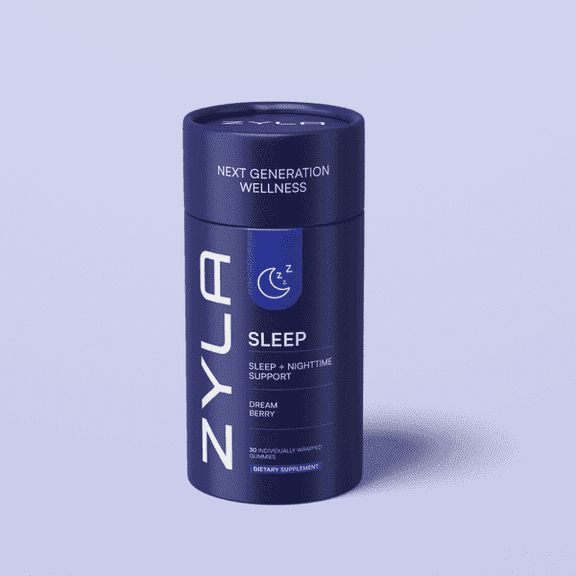 ZYLA Sleep Gummies - Nighttime Sleep Support Gummies, Dream Berry Flavor, Individually Wrapped, 30 Count