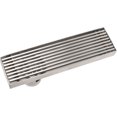 ZYLinear Shower Drain with Grate, 20x5.5cm Stainless Steel Smell