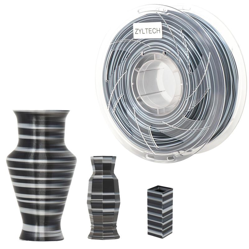 ZYLtech Texas Twister Series Multi-color Fast Change Silk Filament 1 ...