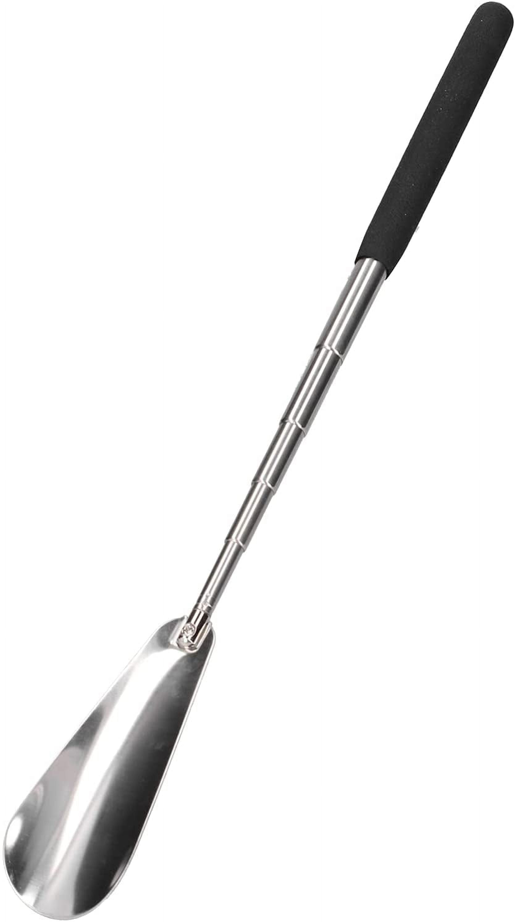 ZYMetal Shoe Horn, Portable Telescopic 10 Inch Shoe Horn, Easy to Take