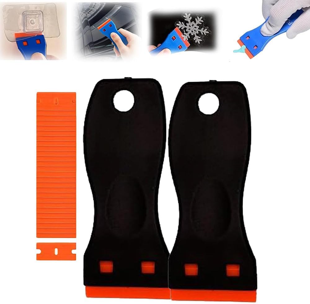 ZYMultifunctional Glue Removal Shovel,Plastic Scraper Tool,Plastic