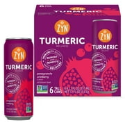 ZYN Immunity & Recovery Turmeric Wellness Drinks - Pomegranate Cranberry (6 Pack)