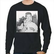 ZYN X MICKEY MANTLE Sweatshirt, Trending Unisex Cotton Sweatshirt