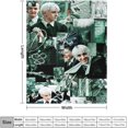 thumbnail image 1 of ZYNASE Draco Movie Actor Malfoy Blanket Super Soft Warm Flannel Blanket for Bedroom Living Room Sofa Four Seasons Perfect for Napping Home Decor Bedding Artwork 40""x50"", Style, 1 of 6