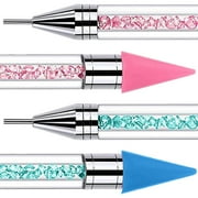 ZYNERY 2 Pcs Wax Pen, Diamond Painting Pens No Wax Needed Self-Stick Drill Pens, Diamond Art Pens for DIY Crafts Painting Cross-Stitch Nail Art