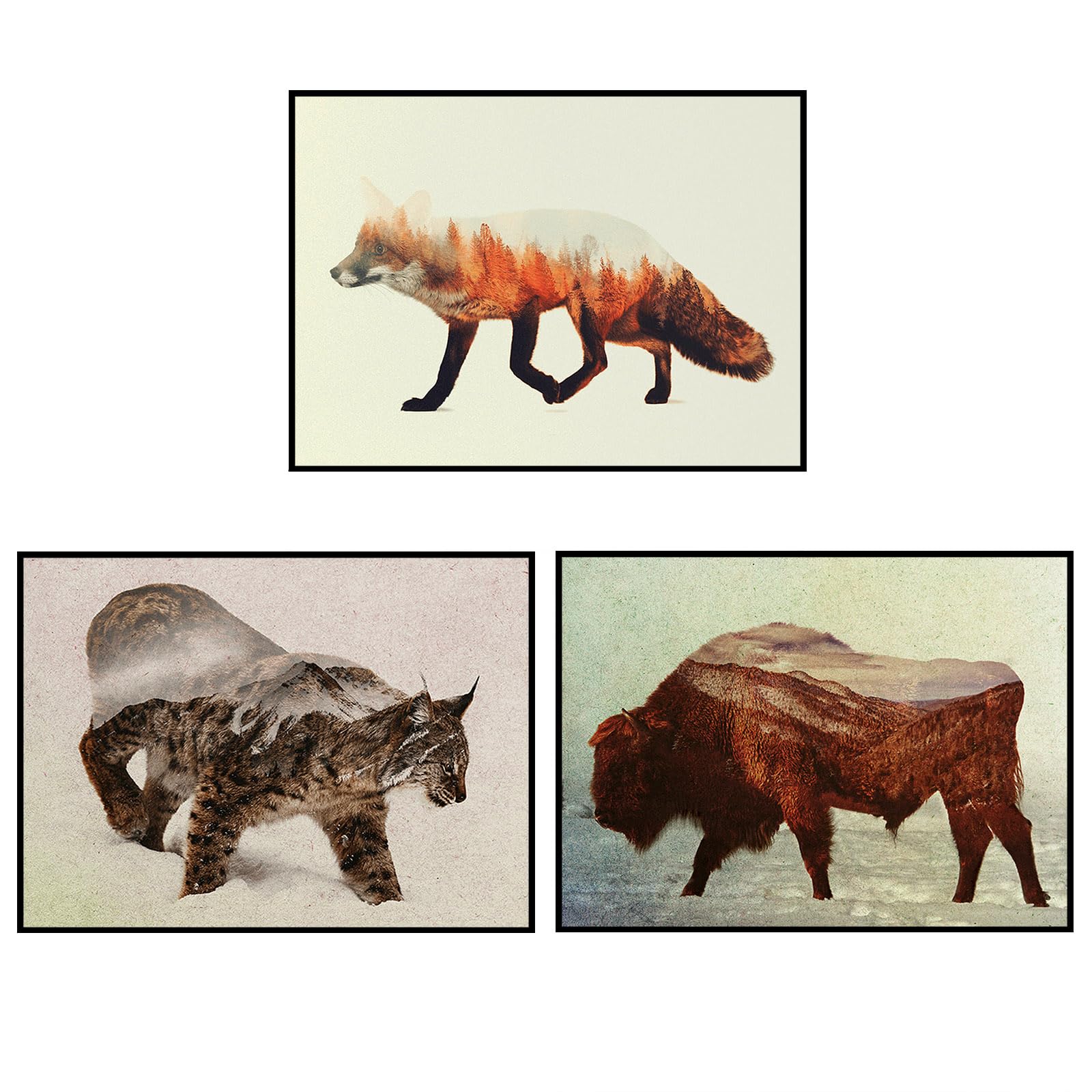 YALKIN 5D Diamond Painting Kits for Adults DIY Large Animal Full Round