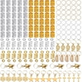 thumbnail image 1 of ZYNERY Hair Braid Rings Hair Cuffs Set, 150 Pieces Metal Hair Jewelry Pendant Rings Charm Hair Clip Braiding Circle, Dreadlocks Hair Accessories/Decoration for Woman and Man (Gold & Silver), 1 of 10