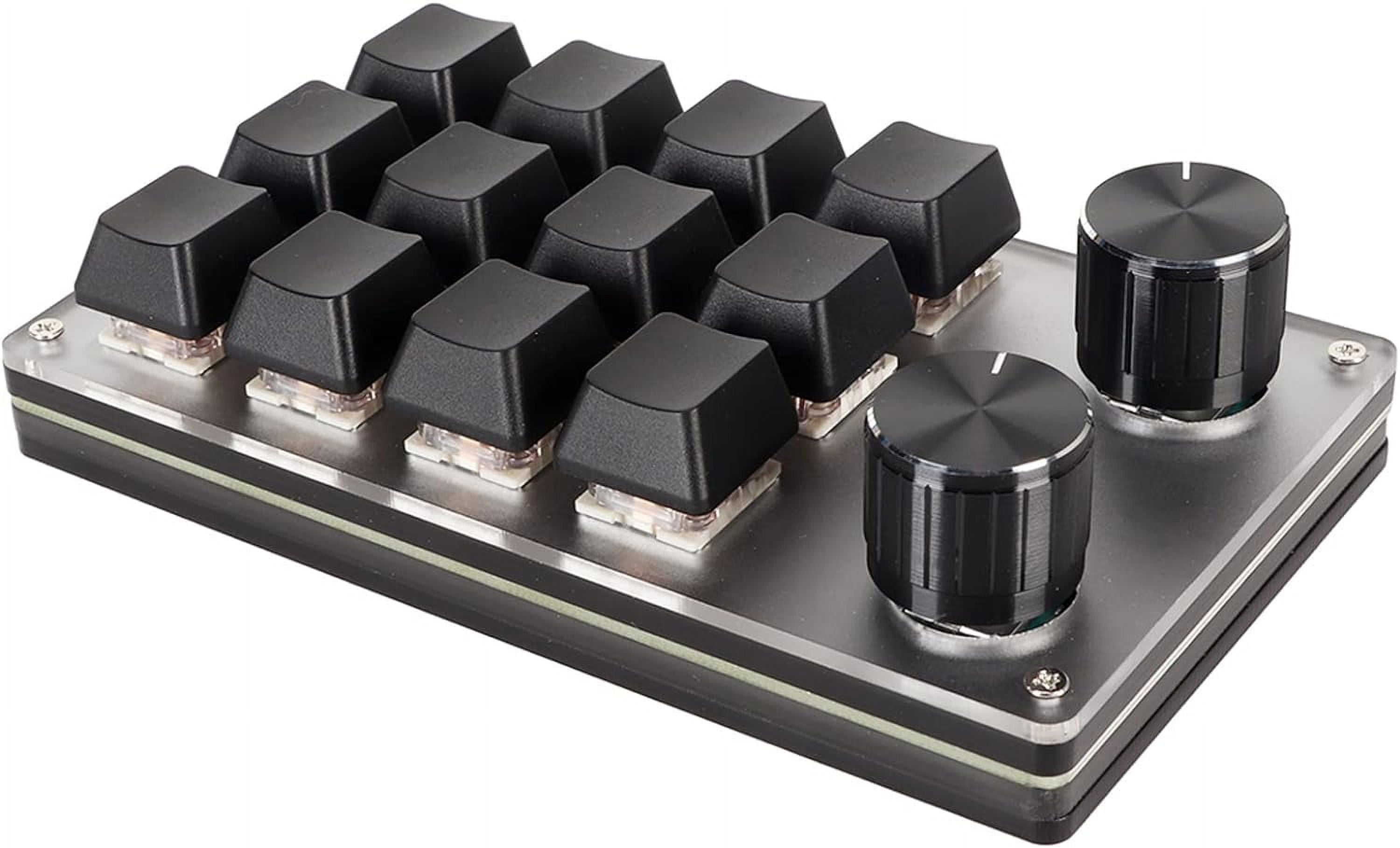 ZYOSU Gaming Keyboard, One Handed Macro Mechanical Keyboard with Red