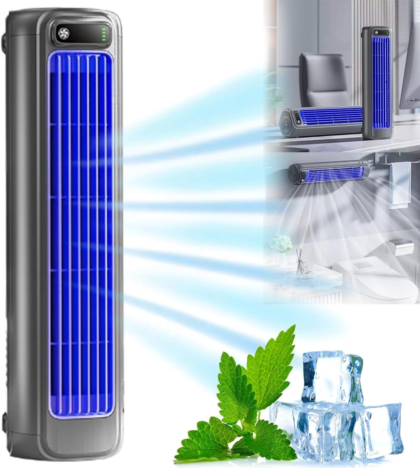 ZYPortable Air Conditioner Cooling Fan, Quiet Cooling Air Conditioner