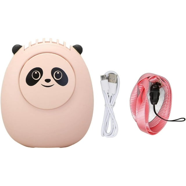 ZYPortable Neck Fan Brushless Copper Core Motor with Wide Angle Wind