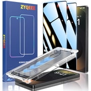 ZYQEEE 2 Pack Privacy Screen Protector Compatible with Samsung Galaxy S25 Ultra- 6.9", 25 Anti Spy Shatterproof Tempered Glass, Auto Dust-Elimination, Auto Alignment, Bubble Free, Easy Installation