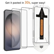 ZYQEEE 2 Pack for Samsung Galaxy A53 5G Auto Dust Install Screen Protector Tempered Glass, Automatic Bubble Free Installation, with Fast Alignment Tool, Case Friendly for Samsung A53 5G
