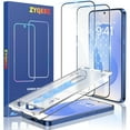 thumbnail image 1 of ZYQEEE 2 Pack Screen Protector Compatible with Samsung Galaxy S25+/S25 Plus - 6.7", HD Clear, Shatterproof Tempered Glass, Auto Dust-Elimination, Auto Alignment, Bubble Free, Easy Installation, 1 of 8