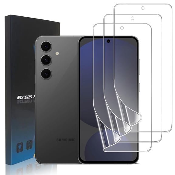 ZYQEEE HD Screen Protector for Samsung Galaxy S10, Soft Clear TPU Protective Film [Not Tempered Glass],Support Fingerprint,Scratch-resistant Self-Healing,Case Friendly,3 Pack