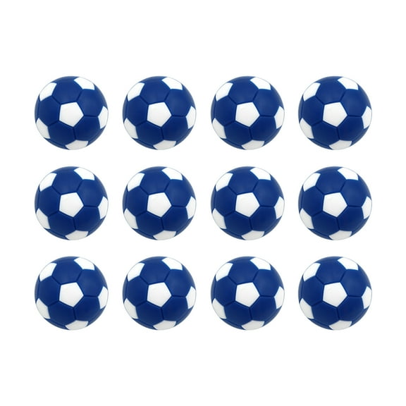 ZYQWEM 12pieces 28mm Table Football Soccer Replacement Balls Official Tabletop Game Balls Official Small Table Footballs Balls