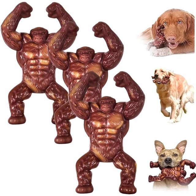 ZYRobust Ape Aggressive Chewers,Antarcking Indestructible Dog Toy