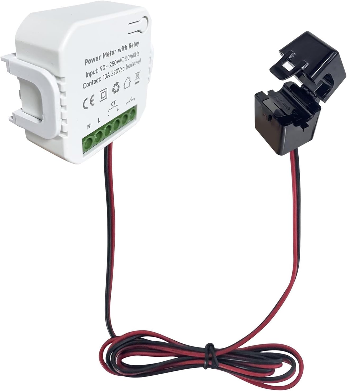 ZYSmart Electricity Meter Voltage Current Power Frequency 35MM DIN Rail