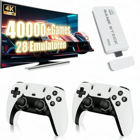 20000+ Retro Arcade Game System, 2 Wireless Controllers, 9 Emulators ...