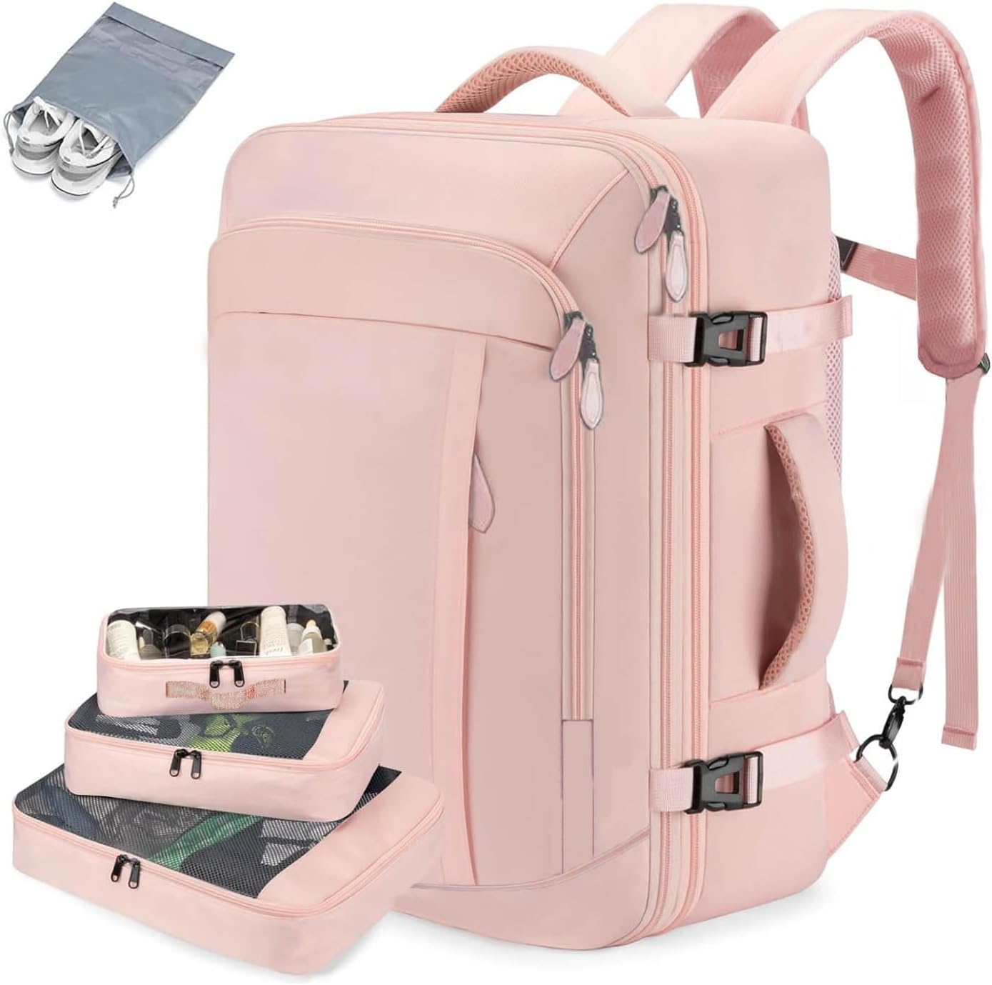 ZYTravel Backpack Men Women Flight Approved Carry on Backpack Business