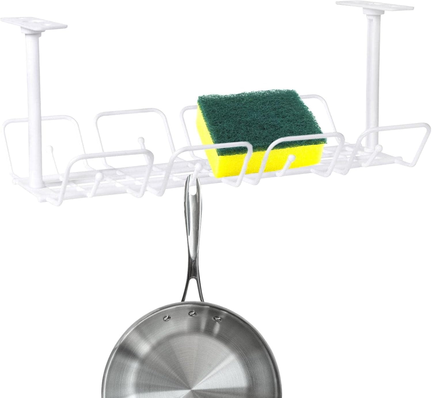 ZYUnder Desk Cable Management Tray Sturdy Cord Management Rack,Under