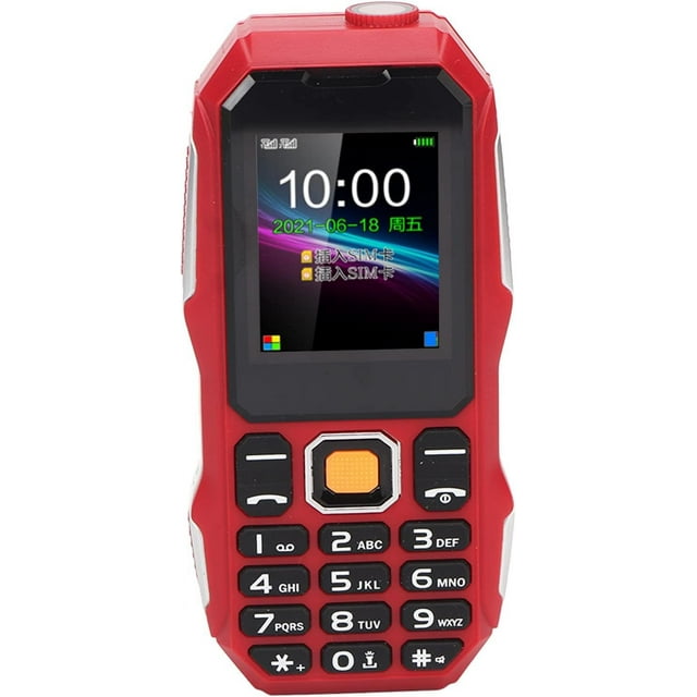 ZYUnlocked Cell Phone for Seniors, Big Button Large Speaker Phone with