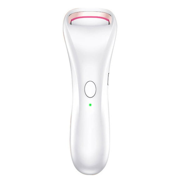 ZYVICXFJ Heated Eyelash Curler,USB Rechargeable Eyelash Curler, 2 Heating Modes Electric Eyelash Curler for Long Lasting Lashes,White