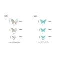 thumbnail image 1 of ZYWEyh 12 Pcs Butterfly Decorations,3 Sizes 3 Styles,2 Set Exquisite 3D Butterfly Wall Decor,Butterfly Party Birthday Decorations,Butterflies for Crafts,Removable Wall Stickers Room Decor, 1 of 8