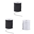 thumbnail image 1 of ZYWEyh 3PCS Elastic String for Bracelets,50M 1mm Waxed Cotton Cord,Thread Beading Cord Bracelet Rope Jewelry Cords for Necklace Making Crafting Beading Wrapping Braiding Macrame, 1 of 8