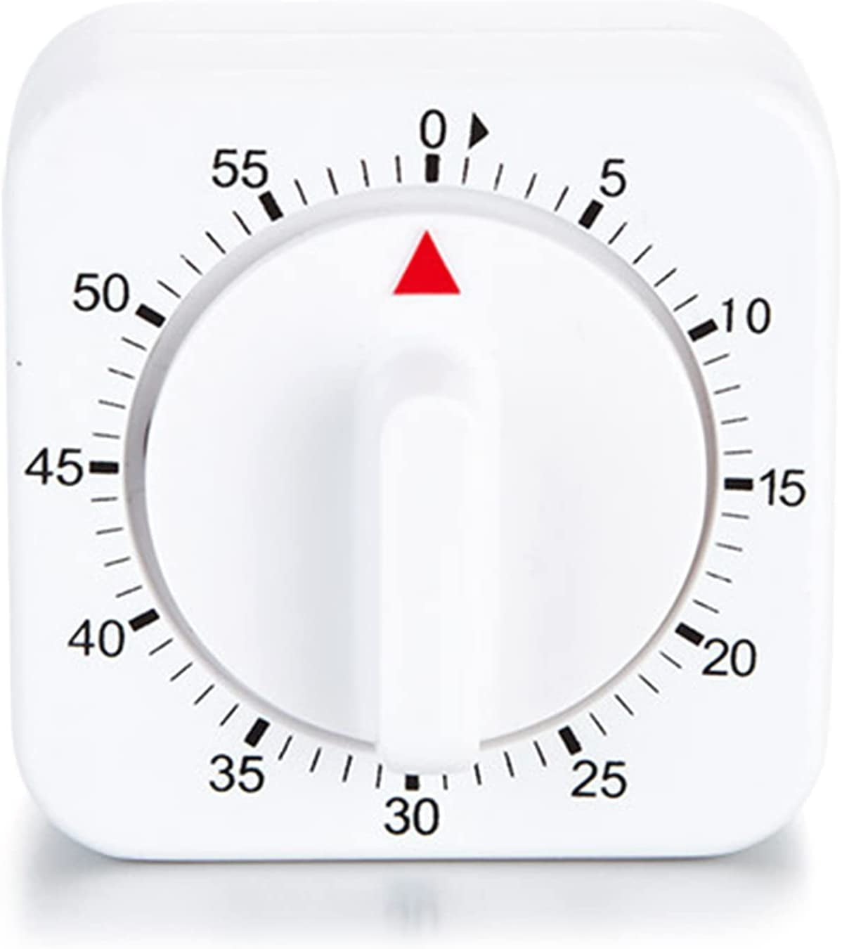 ZYWind Up Timer 1hr/60min Alarm Mechanical Timer Square Kitchen Timer