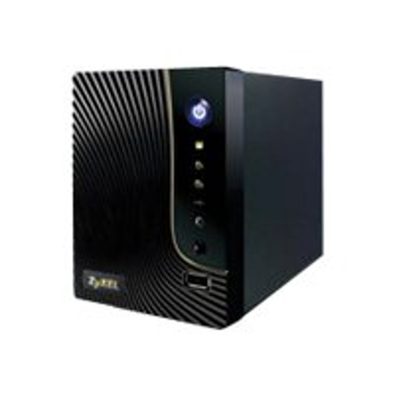 Zyxel NSA-320 - NAS server - 2 bays - SATA 3Gb/s - HDD - RAID 0, 1, JBOD - RAM 512 MB - Gigabit Ethernet