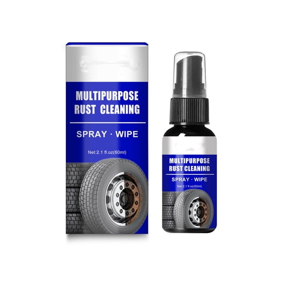 ZYXWVU 60ml Multi-Purpose Rust Cleaner Spray Rust Removal Lubrication Solution for Car Wheels Bolts Tools Best Choice Great Gift for Home Office