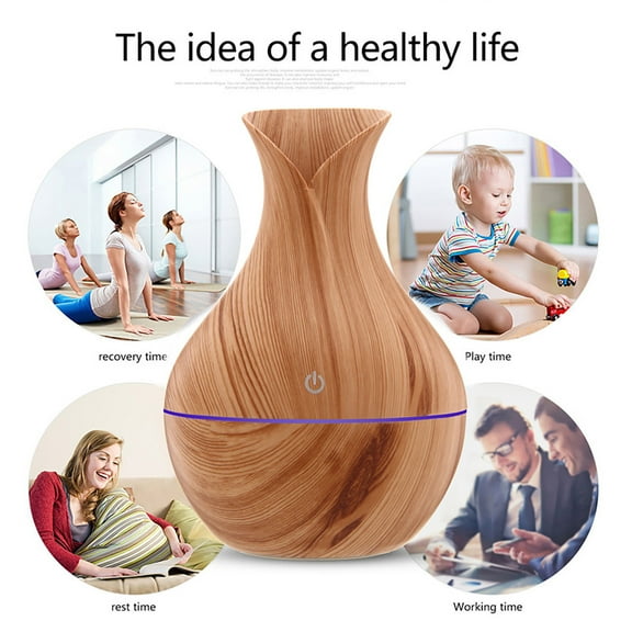 ZYXWVU Aromatherapy Diffuser Humidifier LED Aroma Oil Diffuser Cool Mist Home Diffuser for Bedroom Office Yoga Spa Relaxation and Room Decor
