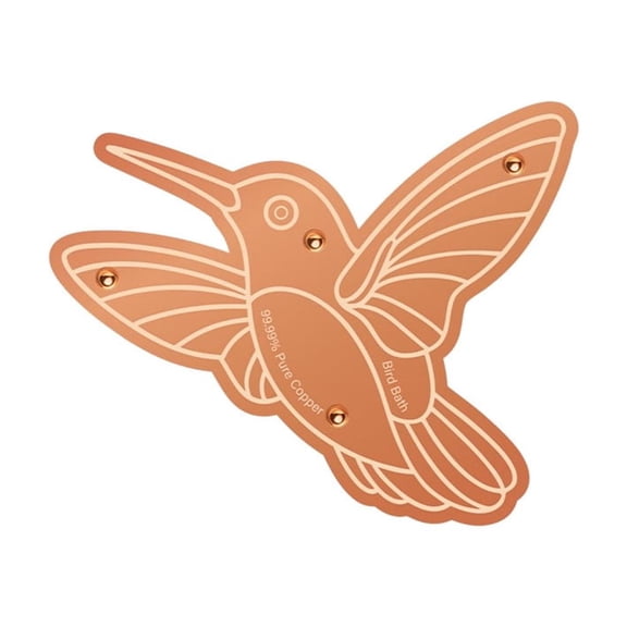 ZYXWVU Copper Disc Pond Cleaner Bird Bath Copper Disc Helps Reduce Algae for Bird Pond Birdbath Fountain Water Feature Outdoor Maintenance