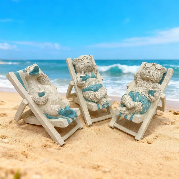 ZYXWVU Sea Theme Desk Decor Coastal Style Decorations for Office Desk Home Bathroom Summer Beach Theme Decorative Accessories