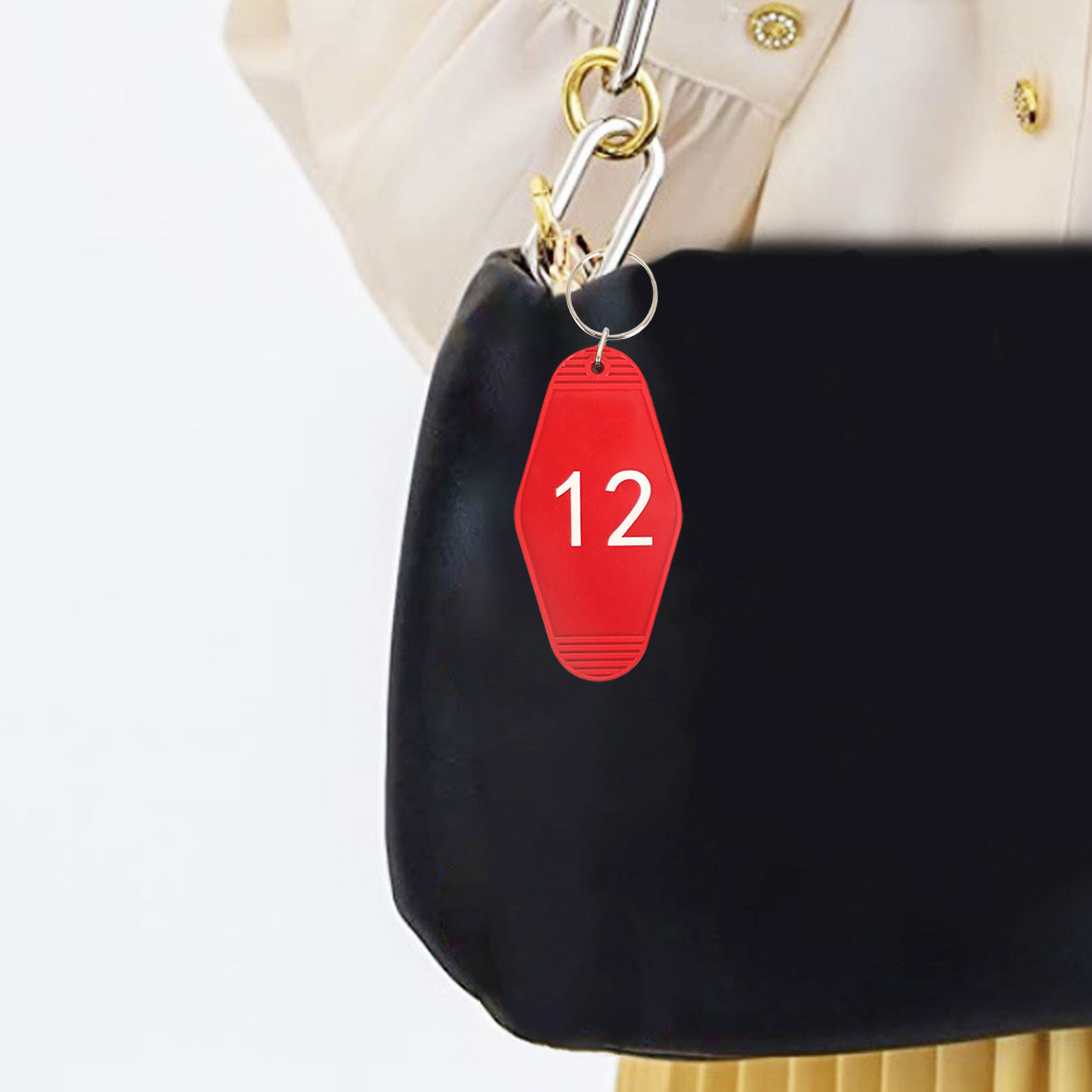 ZYaaa Key Tags Vintage Key Tags Keychain Fade resistant Smooth Surface