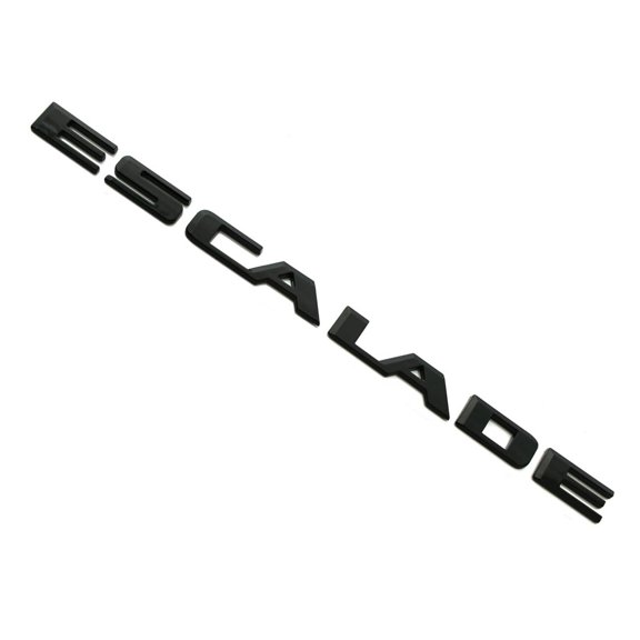 ZZ 1x 3D Nameplate Sticker Replacement 15-22 Compatible with Escalade Rear Liftgate Nameplate Emblem