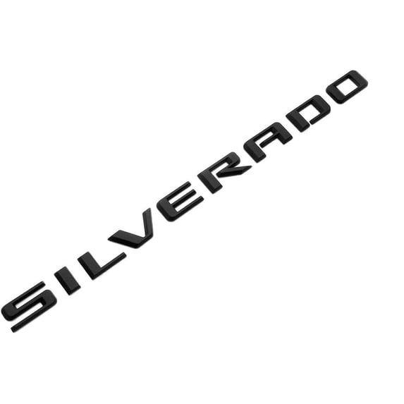 ZZ 2019-2023 Compatible with Silverado Rear Tailgate Letter Logo 3D Emblem Badge Sticker Z71 LT LTZ