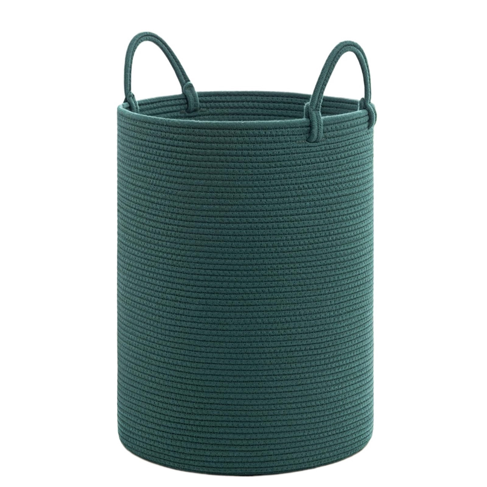 ZZ Large Laundry Hamper, Baby Laundry Hamper for Toys, Tall Woven Laundry Basket for Clothes ...