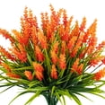 thumbnail image 1 of ZZ Nigirior Artificial Flowers for Outdoor Plants 24 Bundles Fake Lavender Plastic Faux Monkey Grass for Verandah Window Garden., 1 of 6