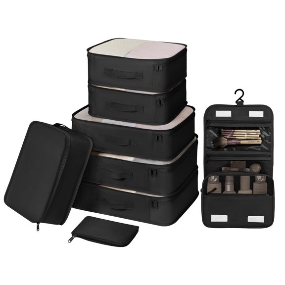 ZZ Packing Cubes for Suitcase Organizer Bags Set for Carry on Suitcase Lightweight Packing Cubes