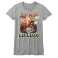 thumbnail image 1 of ZZ Top Deguello Gray Heather Junior Women's T-Shirt, 1 of 2