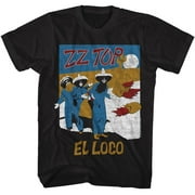 ZZ Top El Loco Black Adult T-Shirt