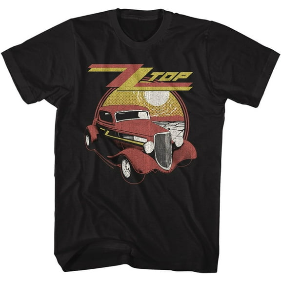 ZZ Top Eliminator Black Adult T-Shirt 4Xlt