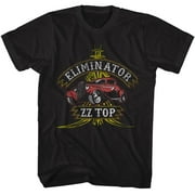 ZZ Top Eliminator Black Adult T Shirt