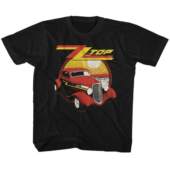 ZZ Top Eliminator Black Youth T-Shirt