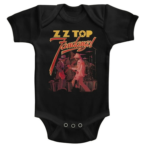 ZZ Top Fandango Black Infant Baby Romper T-Shirt